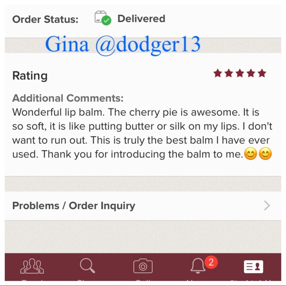 SALE TWO VEGAN LIP BALMS Ten Dollars - Picture 5 of 8